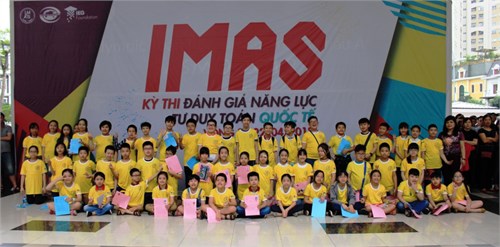 Học sinh trường Tiểu học Ái Mộ A cùng quyết tâm với vòng 2 kỳ thi IMAS năm học 2017-2018